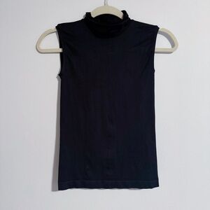 Commando - Black Mock Neck Tank Top
